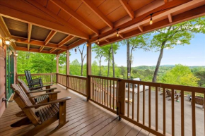 Best Views in Ellijay - Waffle Bar-King Bed-HotTub